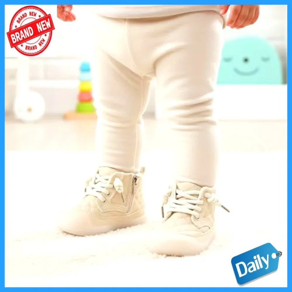 Fleece Lined Winter Boots for Toddlers 6-24 Months Soft Sole Lightweight
